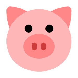 Icono de Ruffo anmilaes de granja para sección de servicios.