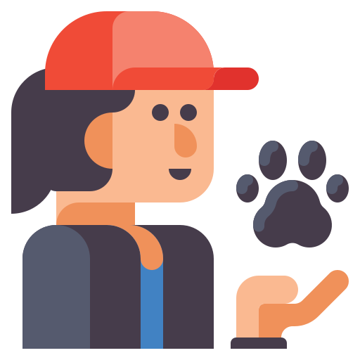 Icono de Ruffo adiestradora de mascotas para sección de servicios.