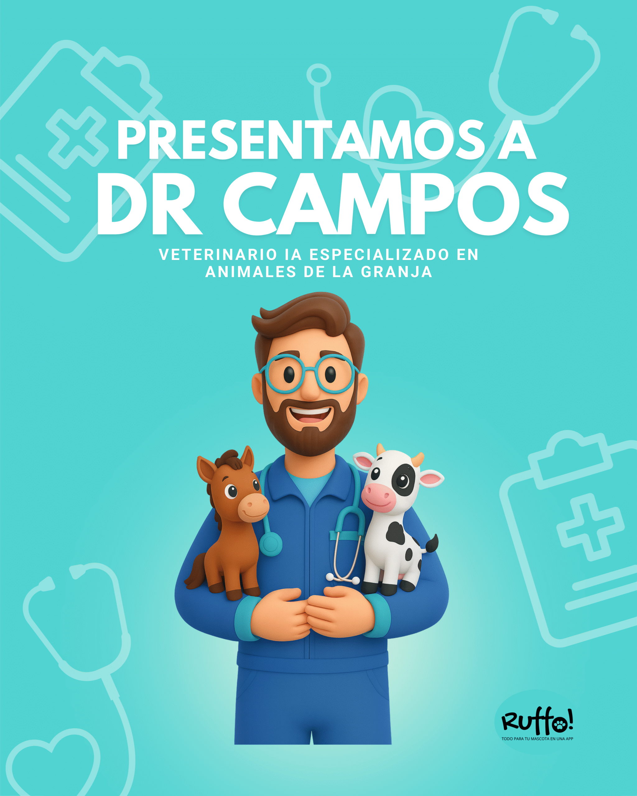 Ruffo aceca veterinarios ia al campo